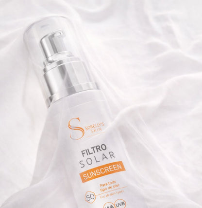 Filtro solar sunscreen